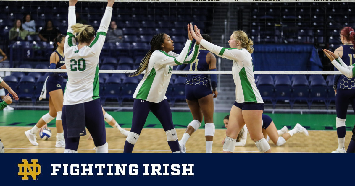 Fin de semaine irlandaise 2-0 après la victoire sur le Boston College – Notre Dame Fighting Irish – Site officiel d’athlétisme