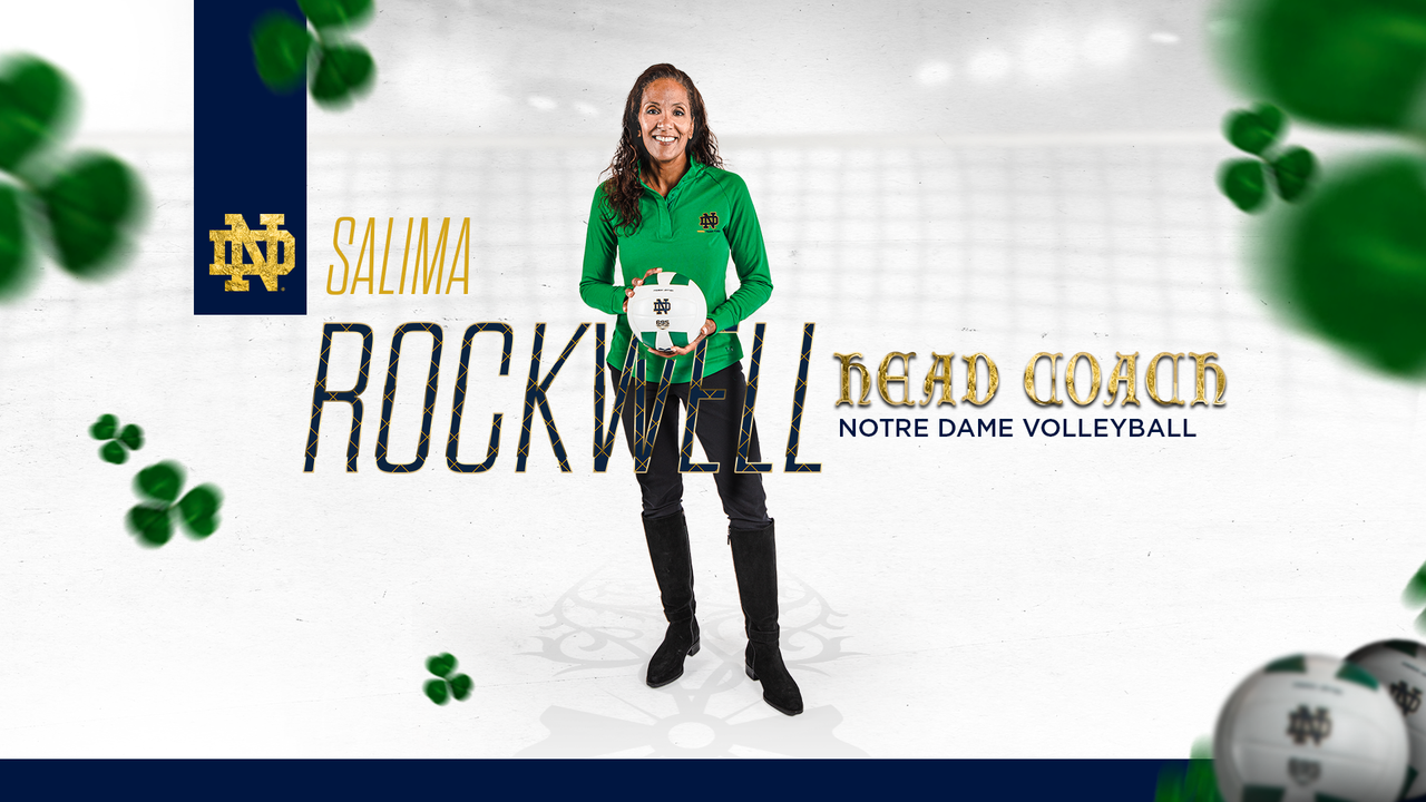 Salima Rockwell Named Notre Dame Volleyball Coach – Notre Dame Fighting  Irish – Official Athletics Website