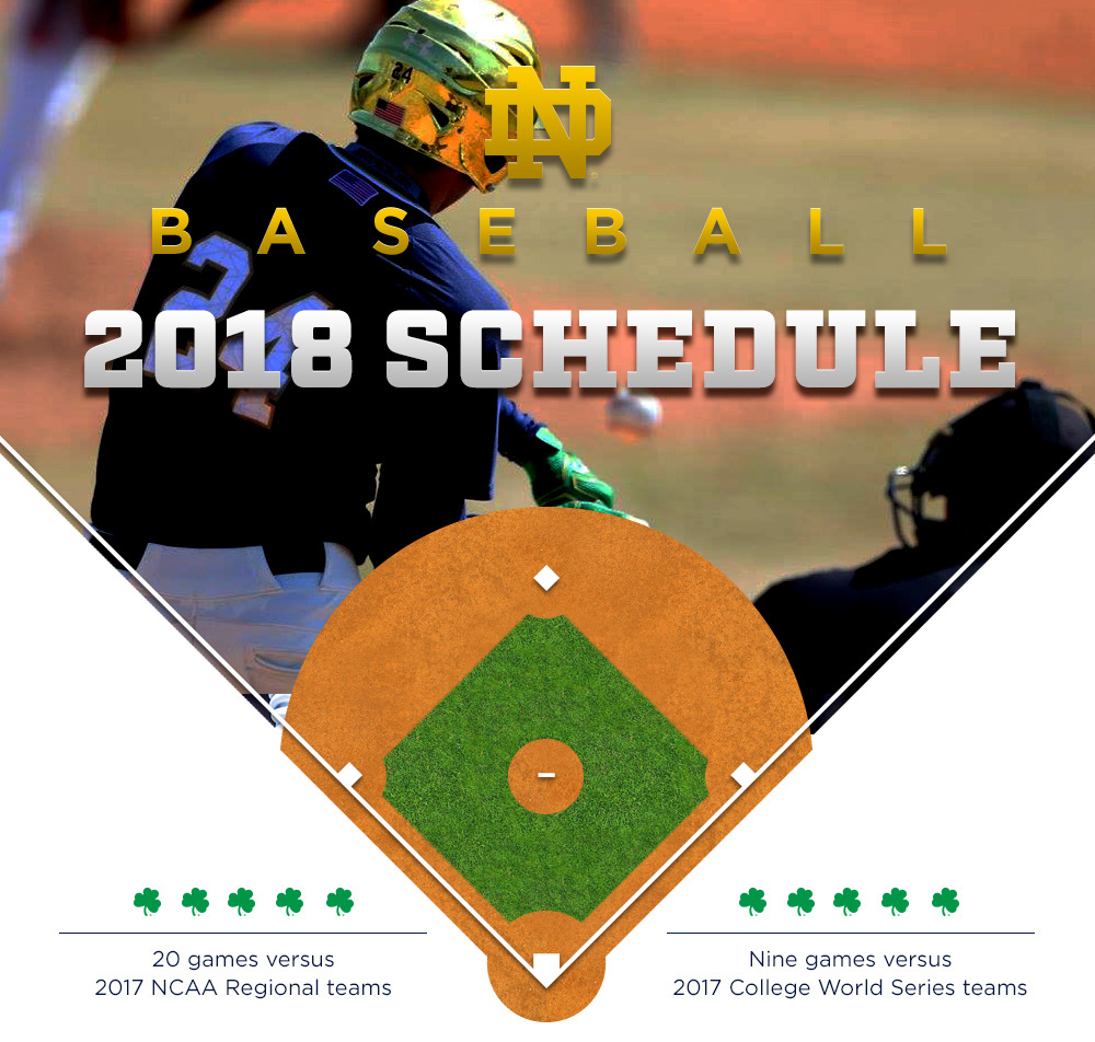 2018 Baseball Schedul