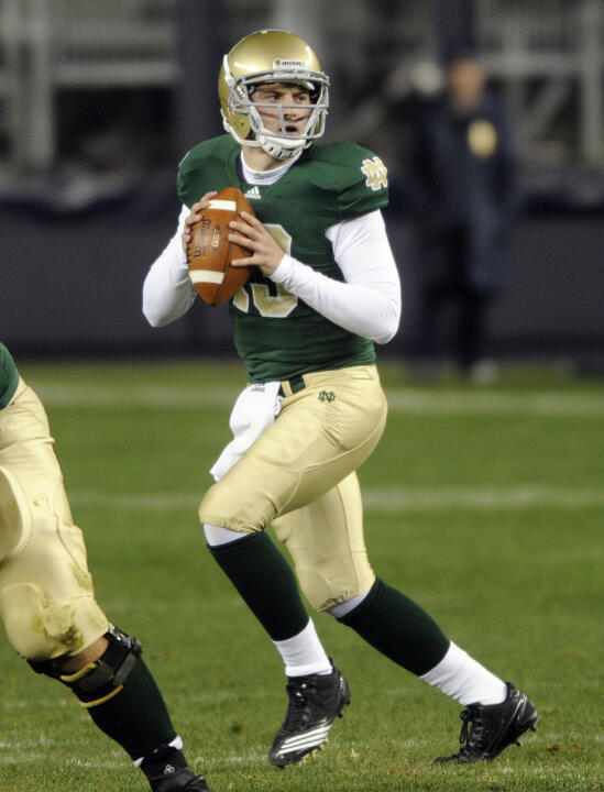 notre dame jersey green