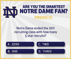 Smartest Notre Dame Fan