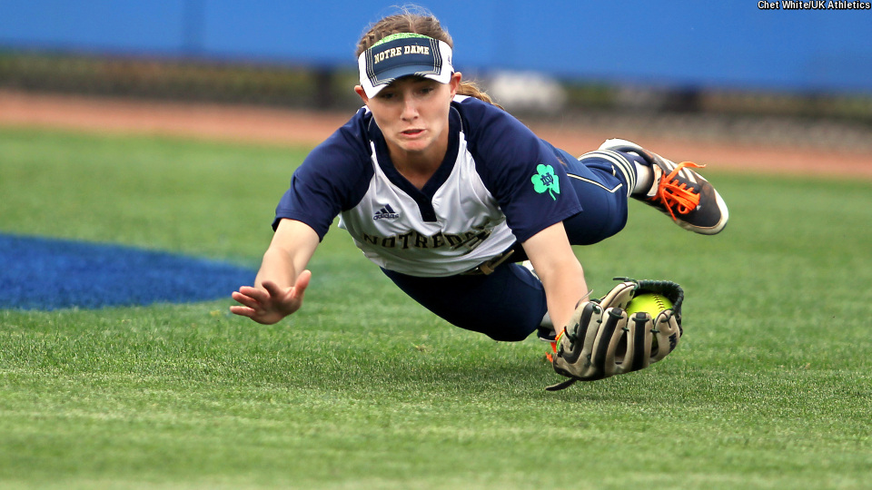 Emilee Koerner was among the nation's best hitters and one of 10 finalists for USA Softball National Player of the Year in 2013