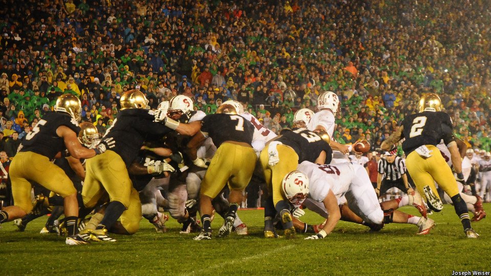 Goal-Line Stand vs. Stanford in 2012