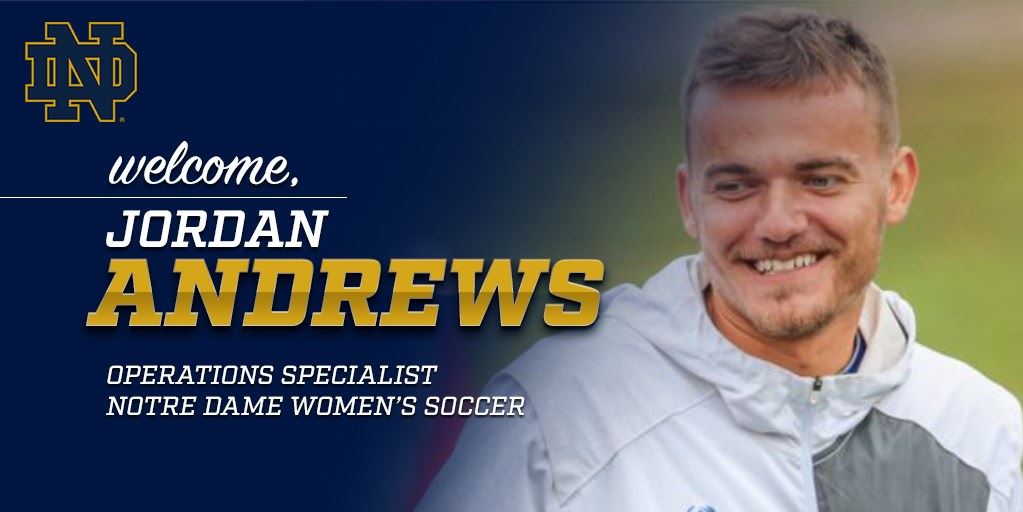 Jordan Andrews Joins Women's Soccer 